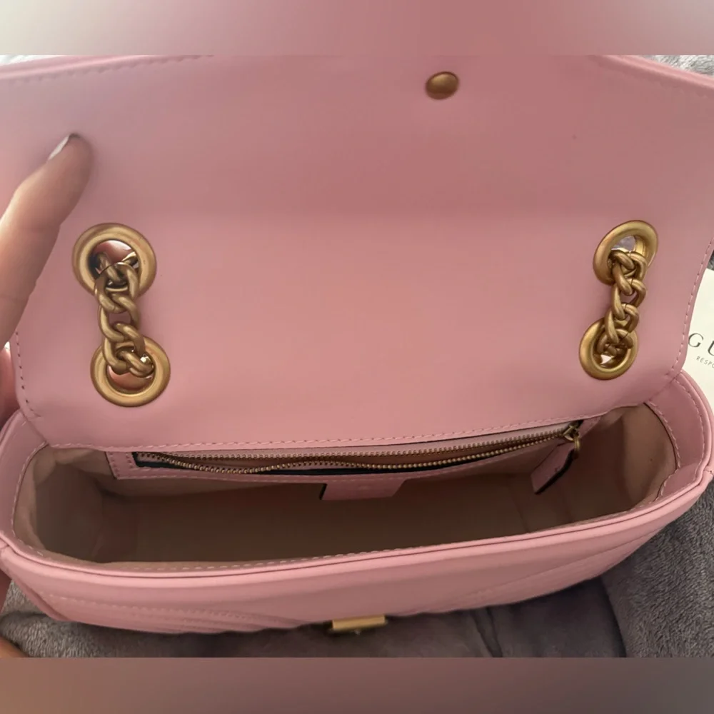 Gucci Pink marmont shoulder bag - Picture 4 of 6